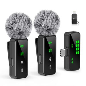 GRENARO Wireless Microphone for YouTube | Noise Cancelling Mic