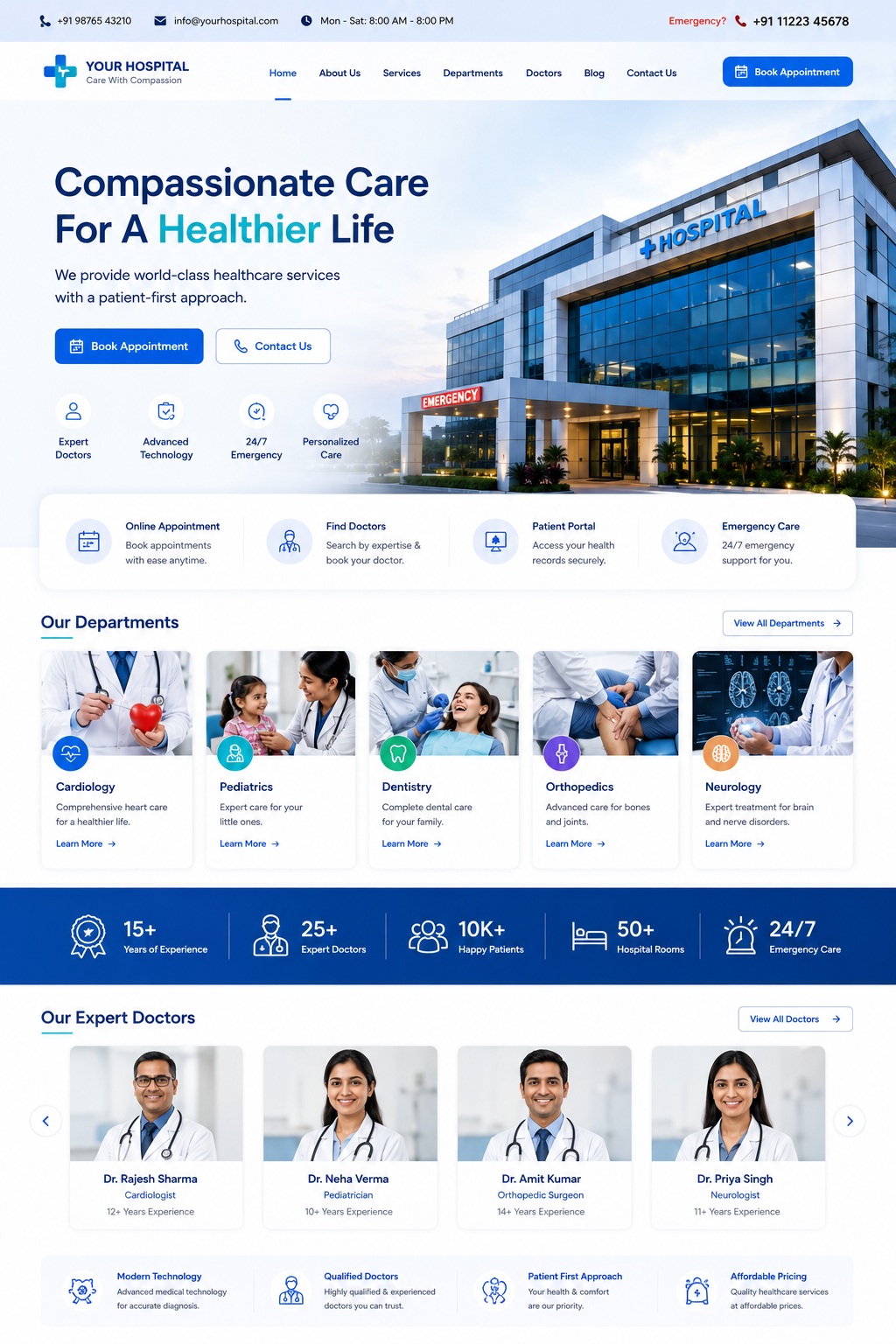 Hospital Website & CRM for Doctors | Clinic Management System - Image 2