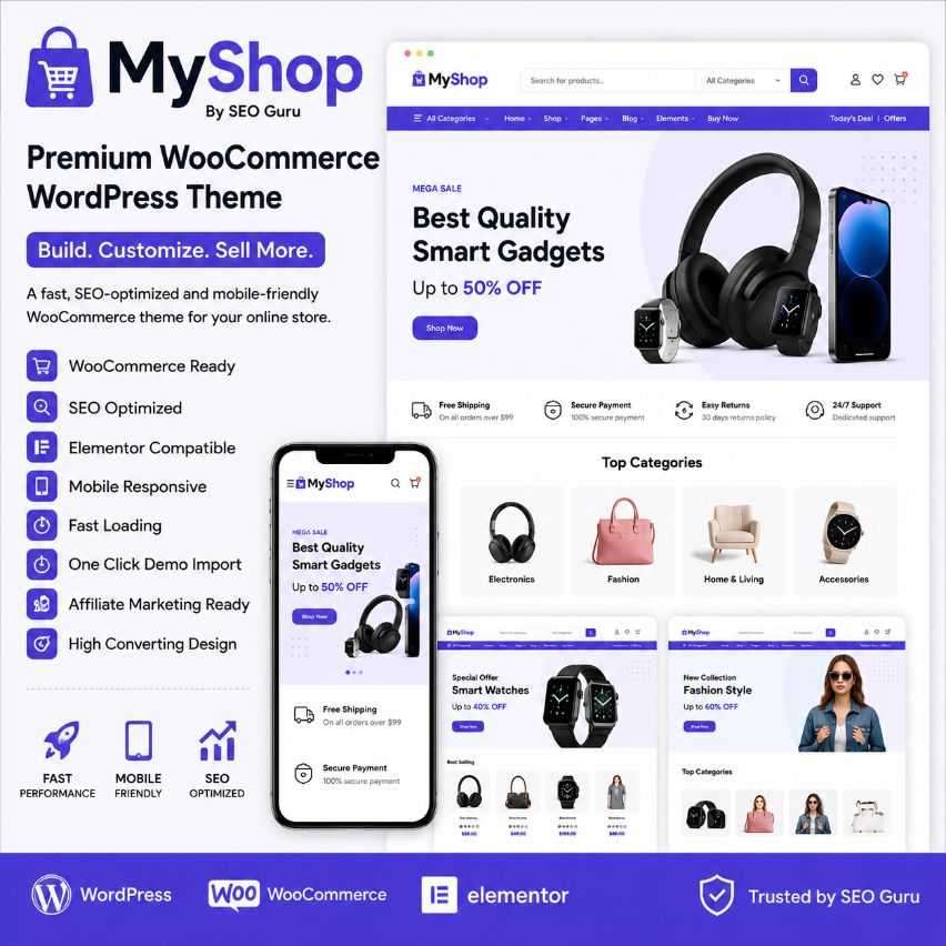 MyShop – Premium WooCommerce WordPress Theme